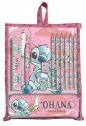Zestaw piśmienniczy 12 elementów Stitch Kids Euroswan
