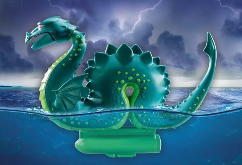 Zestaw z figurkami My Life 71830 Wiking z morskim potworem Playmobil