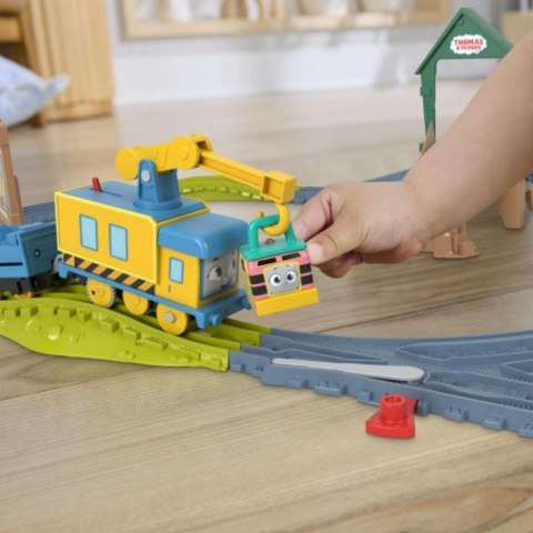 Zestaw z lokomotywą z napędem Tomek i Przyjaciele Friends at Work Fisher Price