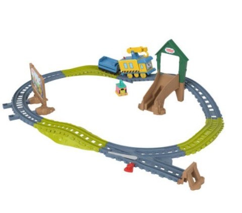 Zestaw z lokomotywą z napędem Tomek i Przyjaciele Friends at Work Fisher Price