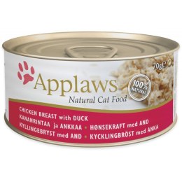 APPLAWS CAT Kurczak i kaczka 70g