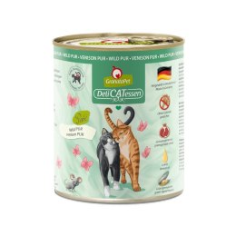 GranataPet DeliCatessen dziczyzna mokra karma dla kota 800g