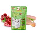GranataPet FeiniSnack drób i kocia trawa przysmak dla kota 50g