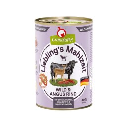 GranataPet Liebling´s Mahlzeit dziczyzna i wołowina mokra karma dla psa 800g