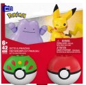 Klocki MEGA Pokemon Pokeball Pikachu i Ditto 42 elementy Mega Bloks