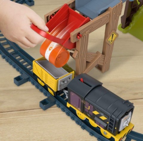 Zestaw Tomek i Przyjaciele Diesel Załadunek na budowie Fisher Price