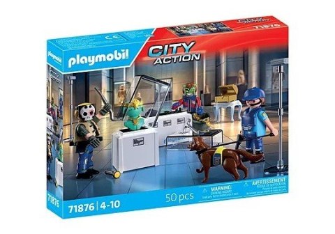 Zestaw Action Heroes 71876 Pościg w miejskim parku Playmobil