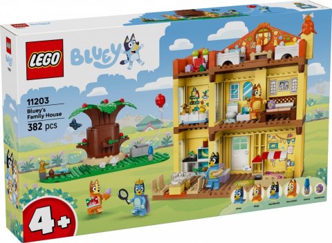 Klocki Bluey 11203 Dom rodzinny Blue LEGO