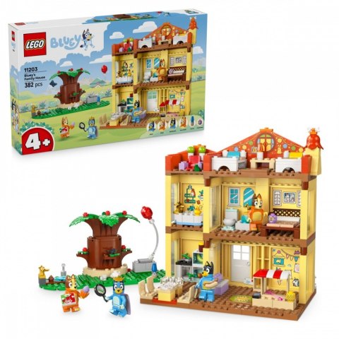 Klocki Bluey 11203 Dom rodzinny Blue LEGO