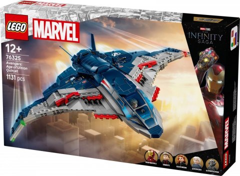 Klocki Super Heroes 76325 Avengers Czas Ultrona Quinjet LEGO