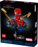 Klocki Super Heroes 76326 Popiersie Iron Spider-Mana LEGO