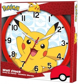 Zegar ścienny Pokemon Pikachu 25cm Kids Euroswan