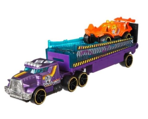 Ciężarówka + samochód Hot Wheels