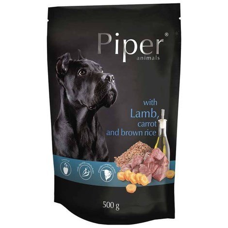 DOL.NOTECI Piper z jag.march i ryż. brąz. pies 500g