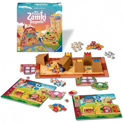 Gra Moje Pierwsze Zamki Burgundii Ravensburger Polska