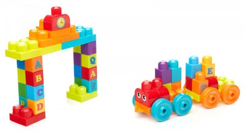 Klocki Pociąg Abc Mega Bloks