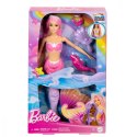 Lalka Barbie Malibu Syrenka Zmiana koloru Mattel