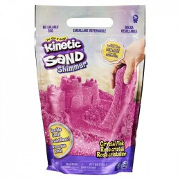 Piasek kinetyczny Kinetic Sand Błyszczący różowy (0.9 kg) Spin Master