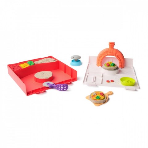 Piasek kinetyczny Kinetic Sand Zestaw Pizza Spin Master