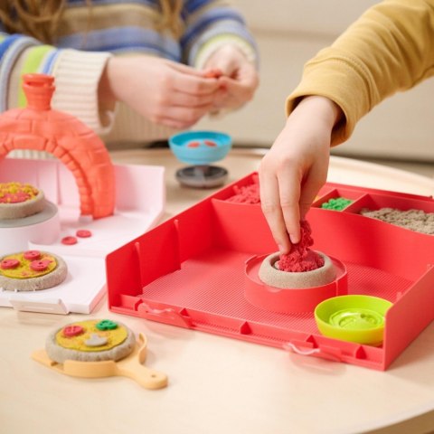 Piasek kinetyczny Kinetic Sand Zestaw Pizza Spin Master