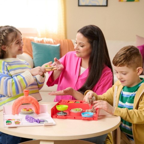 Piasek kinetyczny Kinetic Sand Zestaw Pizza Spin Master