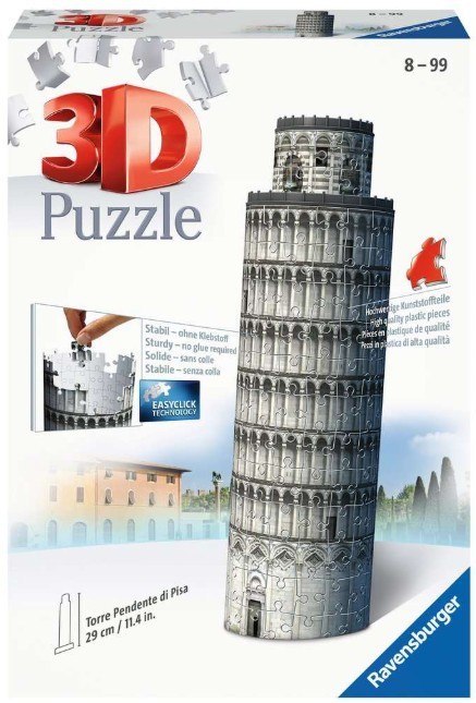 Puzzle 3D Krzywa Wieża w Pizie Ravensburger Polska