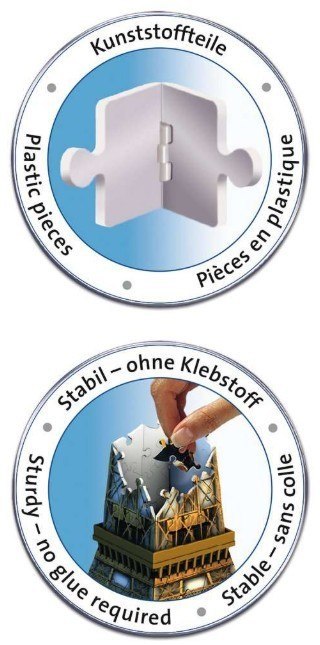Puzzle 3D Wieża Eiffla Ravensburger Polska