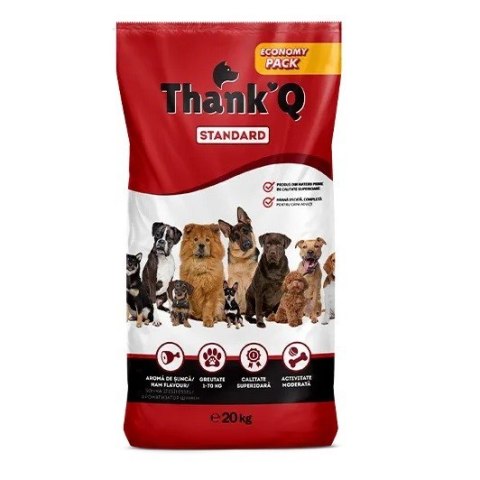 THANK'Q STANDARD smak wołowiny karma dla psa 20kg