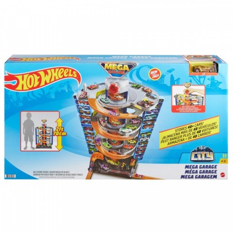 Zestaw City Zakręcony Megagaraż Hot Wheels