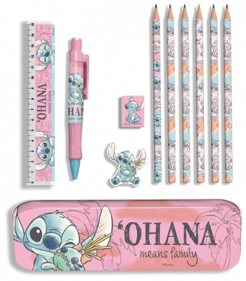 Zestaw piśmienniczy 12 elementów Stitch Kids Euroswan