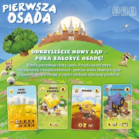 Gra Pierwsza osada Nasza księgarnia