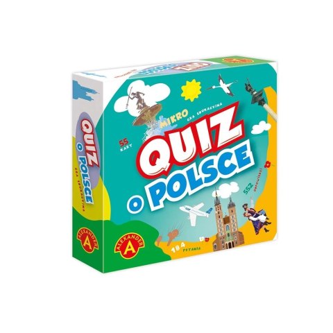 Gra Quiz o Polsce kieszonkowa gra edukacyjna Alexander