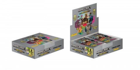 Karty Minecraft Saszetka display 18 sztuk Panini Kolekcja