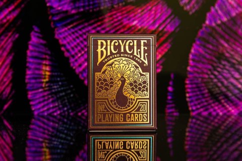 Karty Peacock Purple Bicycle