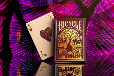 Karty Peacock Purple Bicycle