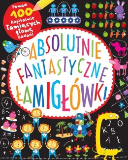 Książeczka Absolutnie fantastyczne łamigłówki Nasza księgarnia
