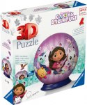 Puzzle 3D Kula 72 elementy Koci Domek Gabi Ravensburger Polska