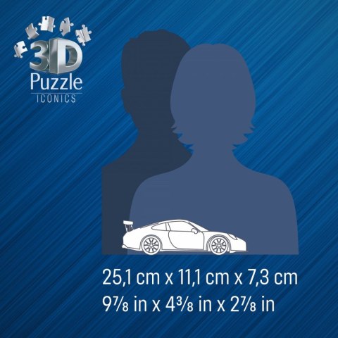 Puzzle 3D Samochód Porsche 911 GT3 Cup Ravensburger Polska