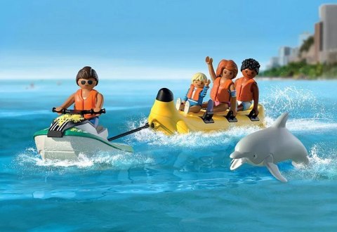 Zestaw z figurkami My Life 71905 Przejażdżka na bananie Playmobil