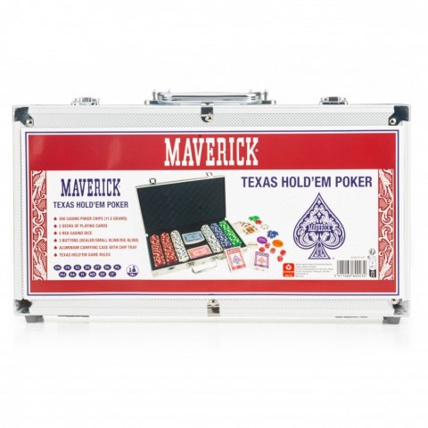 Żetony do Pokera 300 sztuk Maverick Cartamundi
