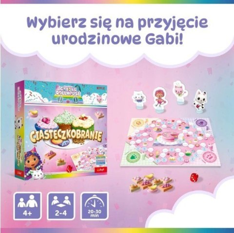 Gra Ciasteczkobranie Koci Domek Gabi Trefl
