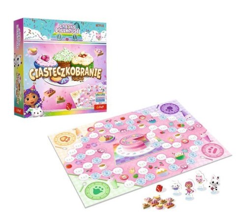 Gra Ciasteczkobranie Koci Domek Gabi Trefl