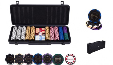 Gra Zestaw Poker 500 (14 g) bez nominałów Engelhart