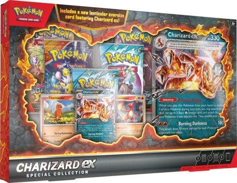 Karty Charizard EX special Collection Box Pokemon TCG