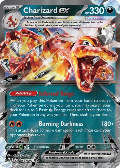 Karty Charizard EX special Collection Box Pokemon TCG