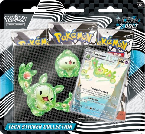 Karty Scarlet & Violet White Flare Tech Sticker Reuniclus Pokemon TCG