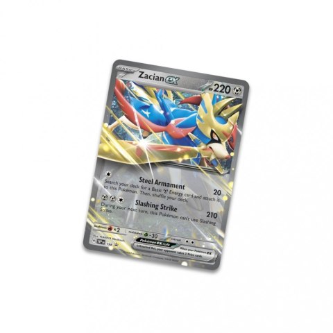 Karty Shashing Legends Tin: Zacian EX Pokemon TCG