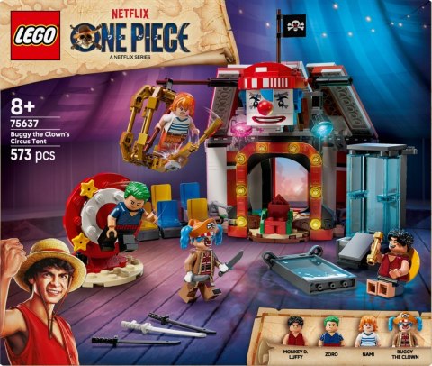Klocki One Piece 75637 Namiot cyrkowy klauna Buggy'ego LEGO