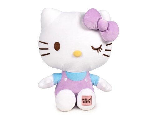 Maskotka Hello Kitty z naszywką 20cm, fioletowa Epee
