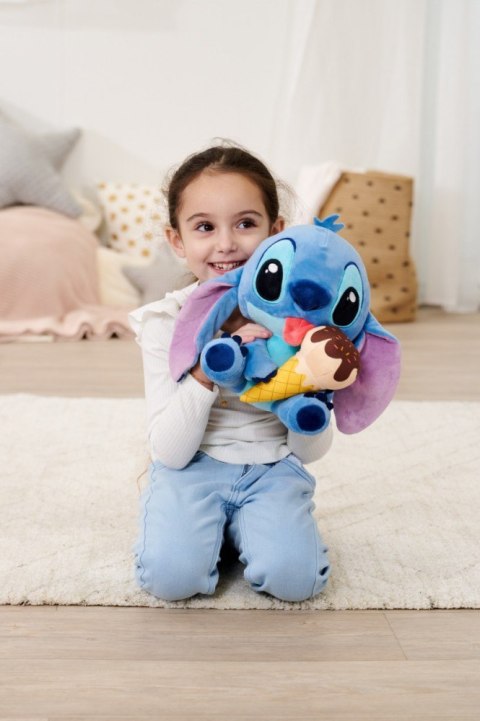 Maskotka Stitch z lodem 25 cm oryginalna Simba
